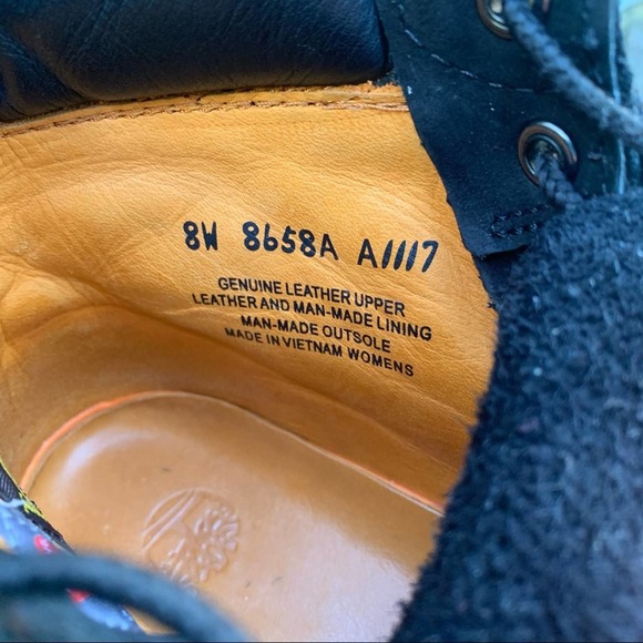 Timberland Black Nubuck 6” Waterproof Boots - Picture 9 of 11